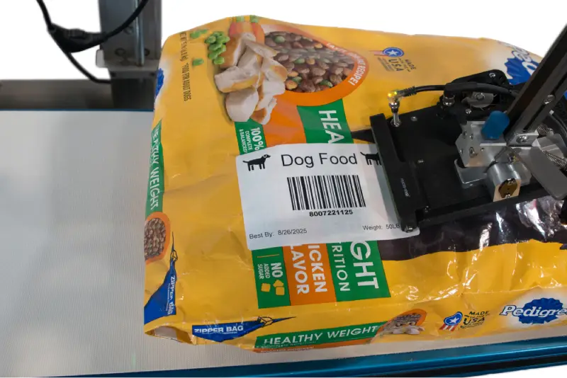 DIAG ALP PA6000 HST LabelonDogFoodBag