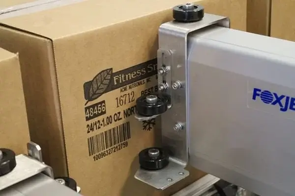 FoxJet ProSeries Printhead Enhanced Close Up Print Message