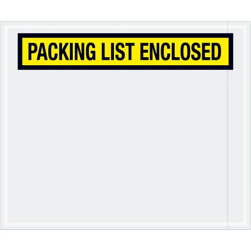 Packing List Envelope Packing List Envelope