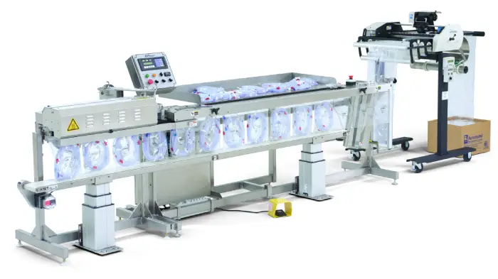 SidePouch Industrial SPrint with Conveyor Printer